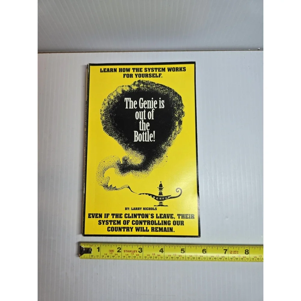 The Genie Is Out Of The Bottle By LARRY NIchols SIGNED, How The Polls Work, U.S.